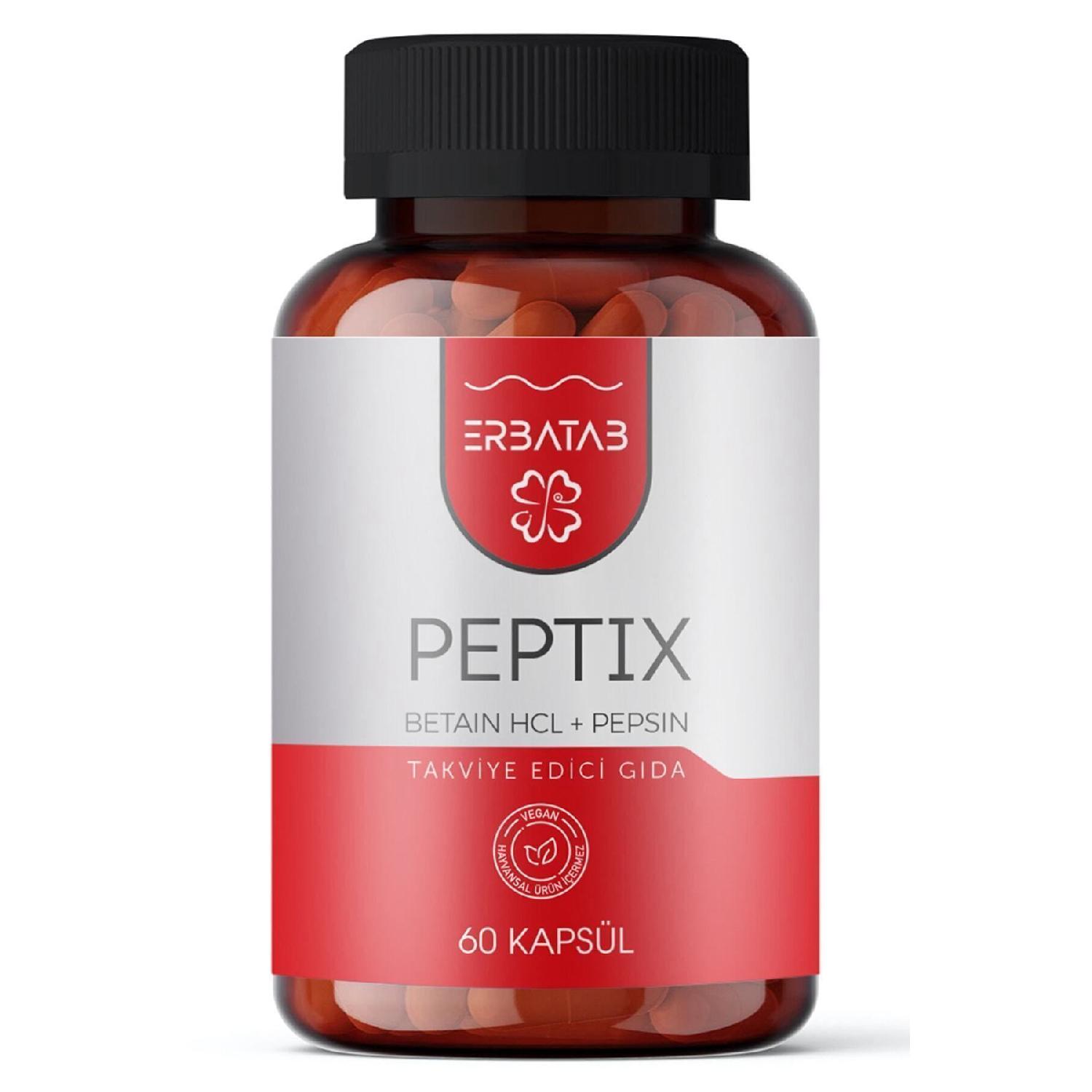 

Betaine Hcl Pepsin Reinforcing Food Peptix 60 Capsule