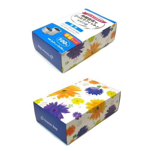 Strix Design Stocking Drainer, 200-Count Box (2 Packs of 100), Approx. 31cm W x 35cm H, White, Large Capacity, Drain Bags, Triangular Corner Drain, Dr