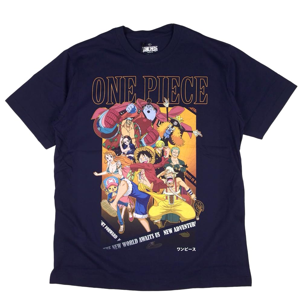 EVERSOUL ONE PIECE Krátké Tričko s postavičkou Slamáka Anime Film Velikost XL, Rukáv, Luffy, Piráti, Chopper, Zoro, Nami, Sanji, Merchandising,