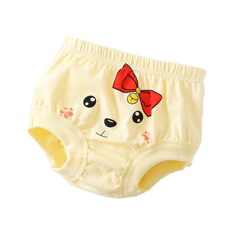 Girls' No-Pinch Cotton Underwear - Triangle Panties for Kids, Comfortable Bread Pants for Little Girls & Boys.