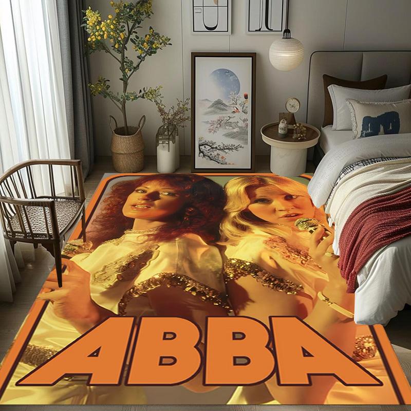 ABBA Ikonisches Musik-Erbe Teppichbodenmatten Wohnzimmer- und Schlafzimmer-Matten Badezimmer-Matte Kunst Mode