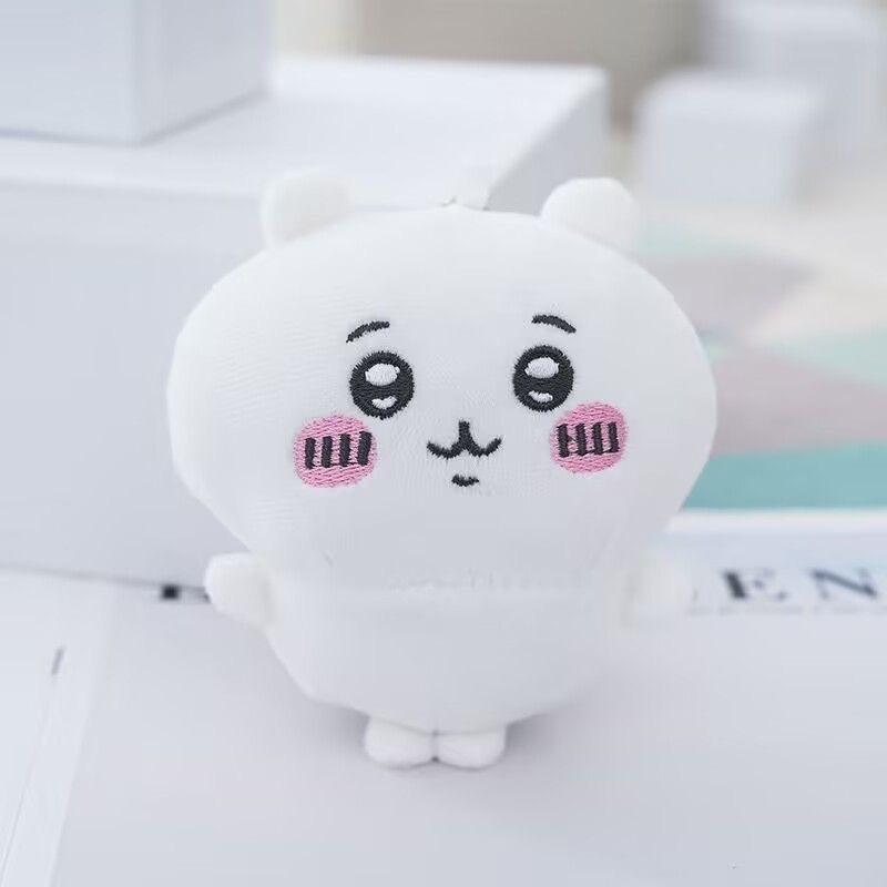 Plush Chiikawa Doll Pendant Star Hugging Series Hachiware Usagi Cute Cartoon Keychain Hanging Keychain Plush Doll Accessories