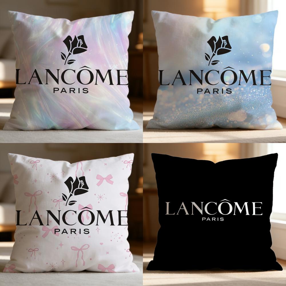Hot L-Llancomeew Cushion Cover Soft Washable Pillow Case Multi-Scene for Couch Bed Travel Office Use