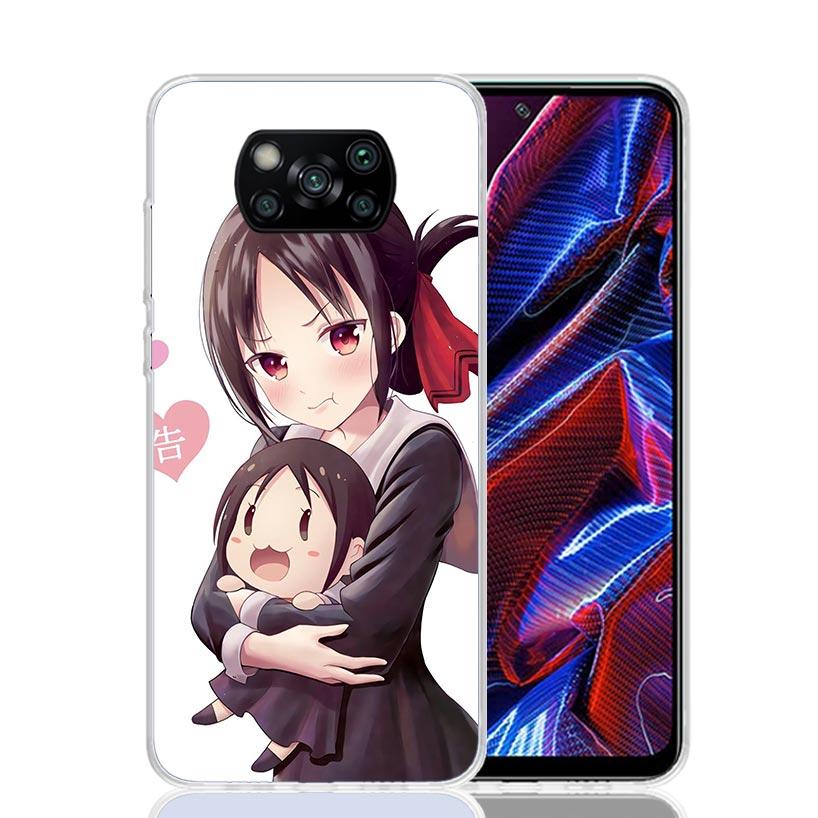 

Kaguya Sama Shinomiya Phone Case For Xiaomi Poco X7 X6 X5 Pro F7 Ultra Redmi 15C 15 13 13C 12 12C 10 10A 10C 9 9A 9C 9T Cover Po Redmi 13