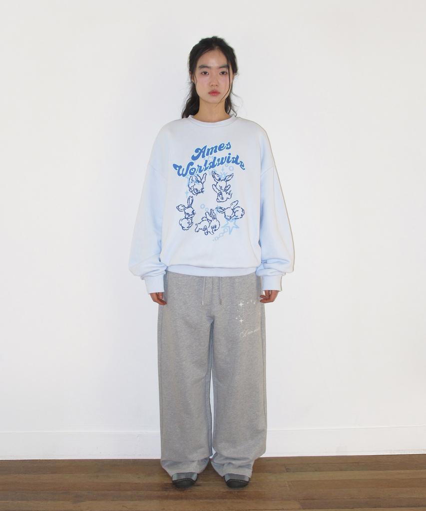 AMES-WORLDWIDE 52 Hotfix Sweat Pants Gray