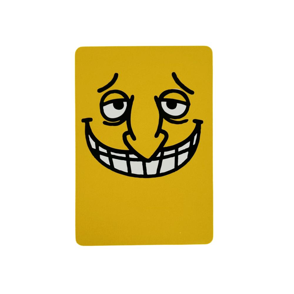 Gioco di Carte Faccia Buona Faccia Cattiva Divertente Gioco da Festa da Viaggio per la Famiglia