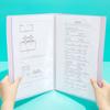 A4 File Folder Data Book 30 Pages Waterproof Booklet School Data Storage Office Management Storage Information Books Protectors