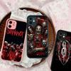 Slipknot Band Silicone Case For IPhone 16 15 14 13 12 11 Pro Max Plus X XS MAX Shockproof Matte Cover