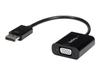 DisplayPort 1.2 To VGA Adapter Cable - STARTECH.COM - M/F - 1920 X 1200 - Black - Converter