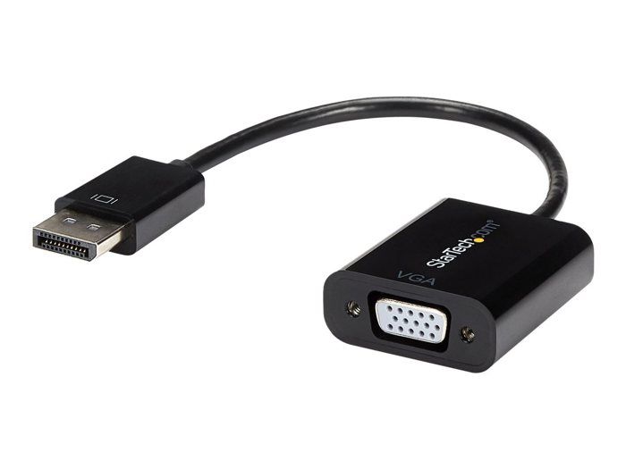 DisplayPort 1.2 To VGA Adapter Cable - STARTECH.COM - M/F - 1920 X 1200 - Black - Converter