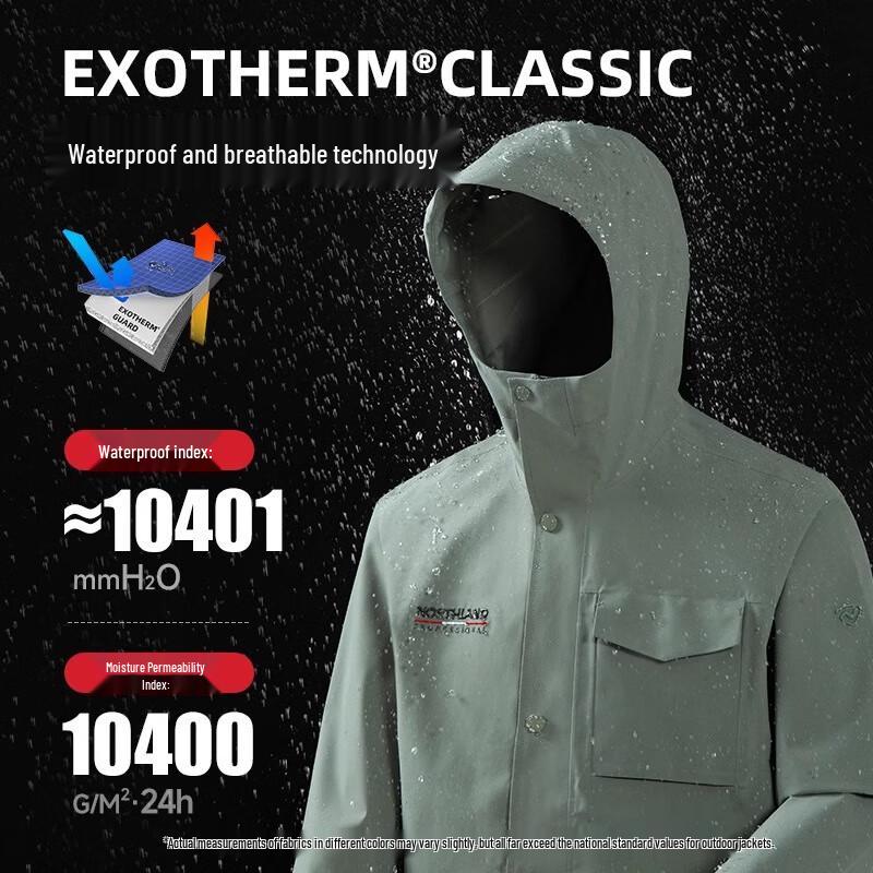 NORTHLAND Moe Men's Outdoor Hiking Jacket NWIET5668S