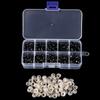 6-12mm Stuffed Screws Animal Puppet Toy Making With Washers Doll Safety Eyes Black Craft Eyeball