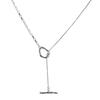 Women's Titanium Steel OT Buckle Necklace - Luxury Autumn/Winter Sweater Chain