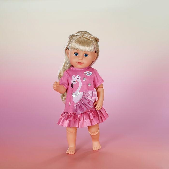 Baby born Robe pour poupée Flamingo 43 cm