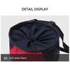 Magnesium Powder Bag Talcum Powder Bag Waterproof Polyester Chalk Bag Belt Weightlifting Pouch for Outdoor Climbing