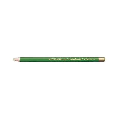 Mitsubishi Pencil Water-based Dermatograph No. 7610 Green 1 Dozen K7610.6 for Glass, Metal, Plastic, Wood, 4.4mm, Paper Wrapped
