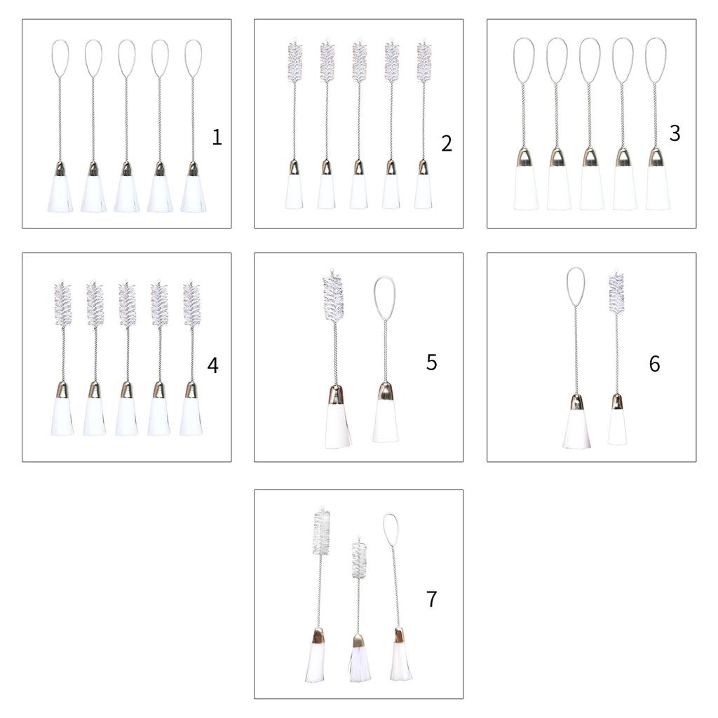 Soft and Durable Sewing Machine Cleaning Brush Set Functional Dust Remover Accessories Perfect for Home User and Tailors