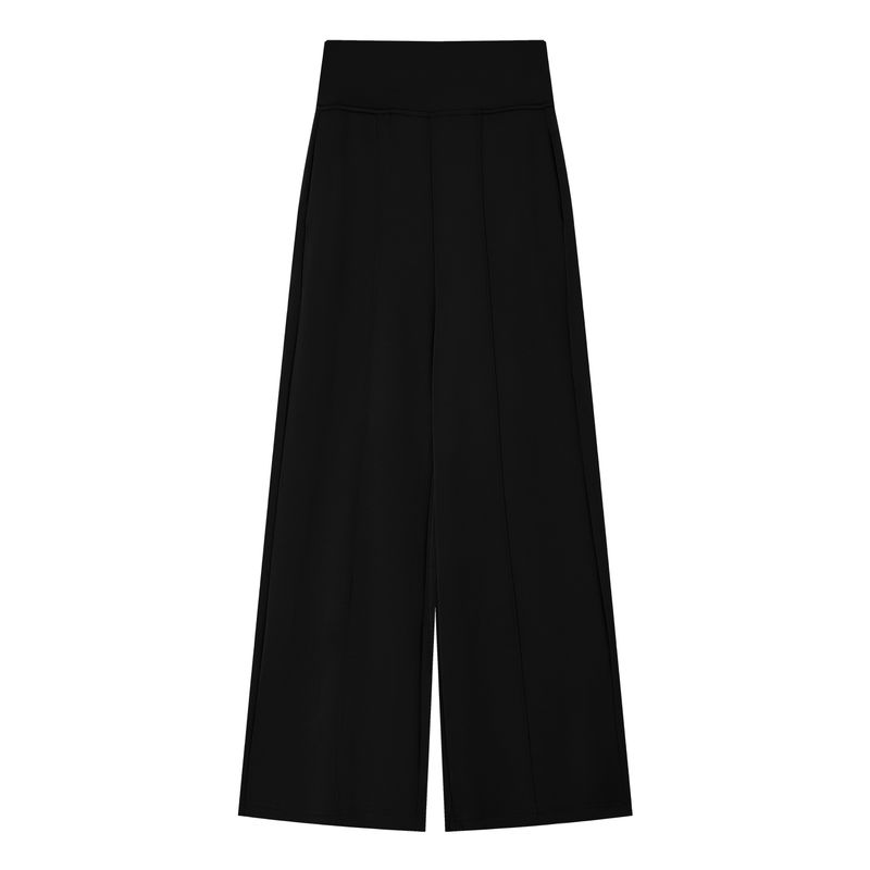 

Brown Pants High Waist Draped Casual Pants Women s Autumn Niche Style No Leg Sticking Straight-leg Loose Pants Loose Draggle-Tail Trousers Black XL