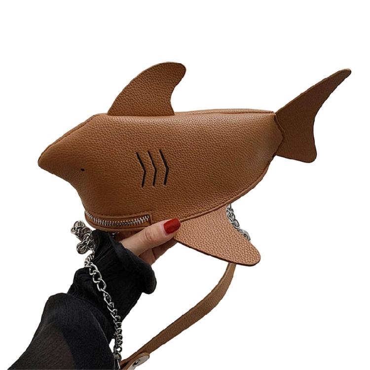 Playful Cartoon Animal Shape Women's PU Shoulder Bags Chain Sling Crossbody Bag