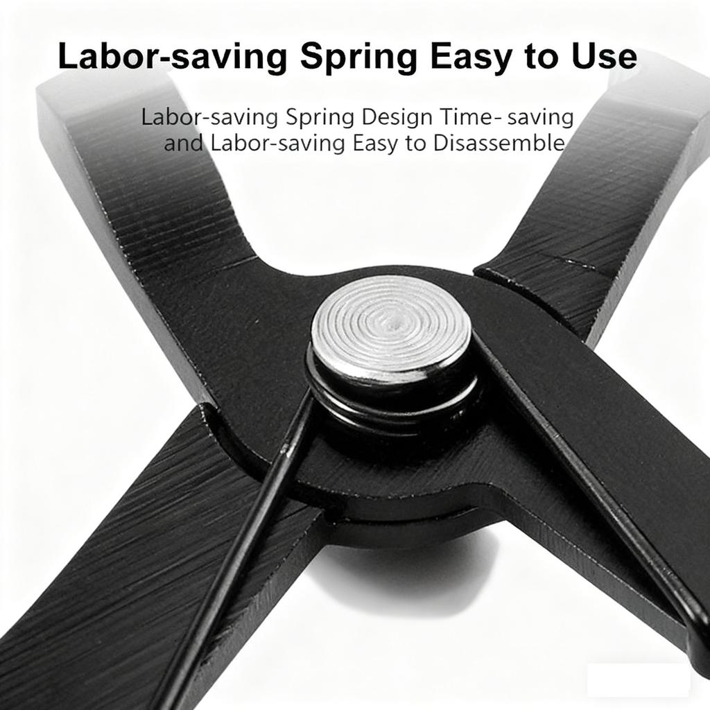 80 Degree Plastic Rubber Round Nail Pliers Pliers Removal Pliers Car Interior Door Panel Bottom Buckle Trunk Interior Removal