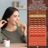 Chocolate Bar Mold Non-Stick Snack Bar Chocolate Mold Dessert Molding Kitchen Baking Supplies For Cake Shop Home Farmhouse Cafe