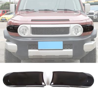 Copertura Decorativa Lampada Fendinebbia Anteriore Auto Nero Fumè Per Toyota FJ Cruiser 2007- Styling Auto Esterno