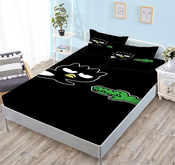 Grinding Mattress All-Inclusive 3D Digital Printing Cartoon Cute Cool Penguin Series Mattress Set
