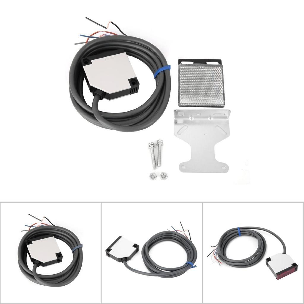E3JK R4M1 IP65 ABS Housing Specular Reflection Type Photoelectric Switch Sensor