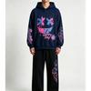 Felice Giorno Stampa Graffiti Bambini Felpe Pantaloni Set 2 Pezzi Moda Casual Street Felpe con Cappuccio Abbigliamento Vintage Ragazzo Ragazza