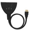 3 Port HighDefinition Multimedia Interface Switch 3 In 1 Out 1080P Hub Switcher Plug and Play