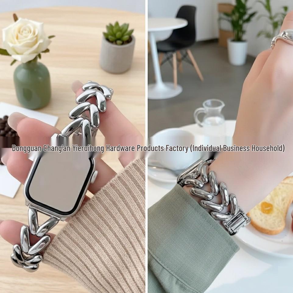 V-förmiges Herz Apple Watch Armband - Kompatibel mit iWatch, Huawei, Samsung Modebändern