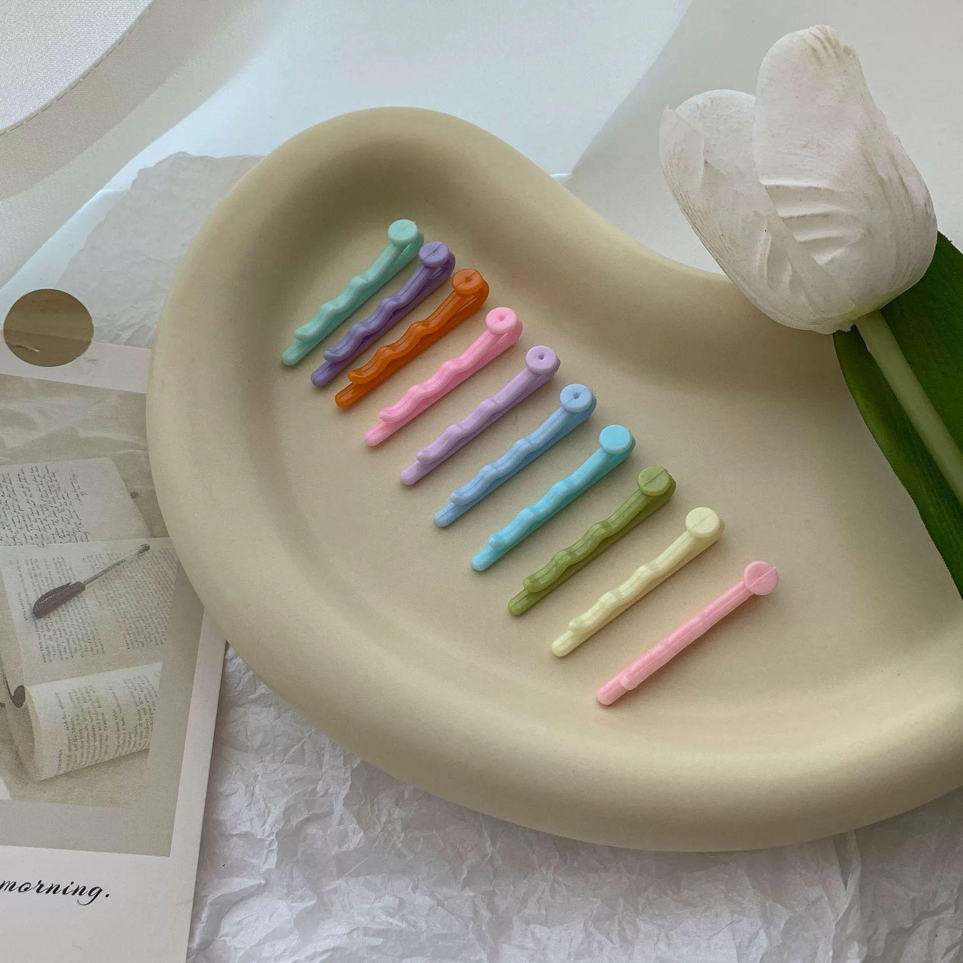 

Заколки для волос в стиле HyunA – Разноцветные, Сделанные вручную DIY Пластиковые аксессуары