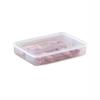 Plastic Refrigerator Storage Box Sealed Large Capacity Frozen Meat Box Fresh-keeping with Lid Food Preservation Box for Home