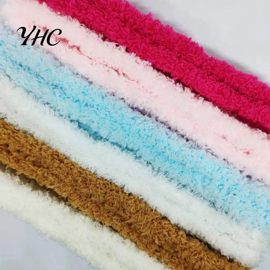 Twist Stick Plush Crafts Coral Velvet Extra Thick Pipe Cleaners Large Soft Kids Art Craft Projects DIY Decoration Supplies Material