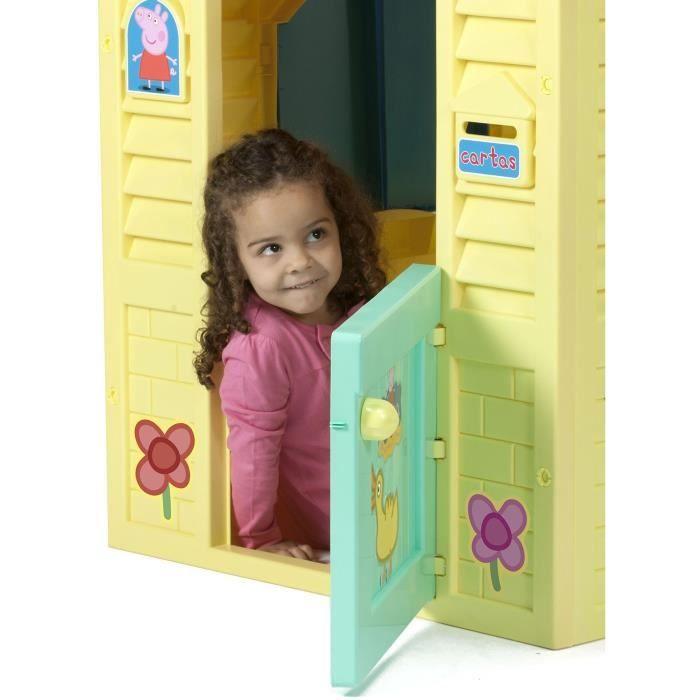 Domeček Peppa Pig - CHICOS - Otevírací dveře a okna - Pro kluky a holky od 2 let