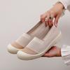 2025 Summer New Women's Old Beijing Cloth Shoes Casual Fly-woven Mesh Comfortable Non-slip Soft Sole Casual Mother Shoes