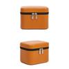 Portable Jewelry Organizer Case with Multiple Compartments for Bracelets Soft Velvets Lining Box Travel Essential