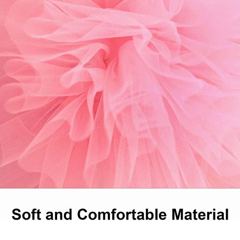 Kid Girls Ballet Skirts Durable And Elegant For Dance Performances Elegant And Delicate Nylon