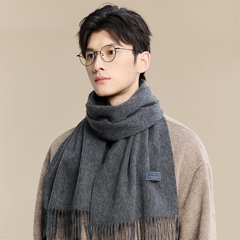 JIUMU Men's Winter Cashmere Scarf WR113