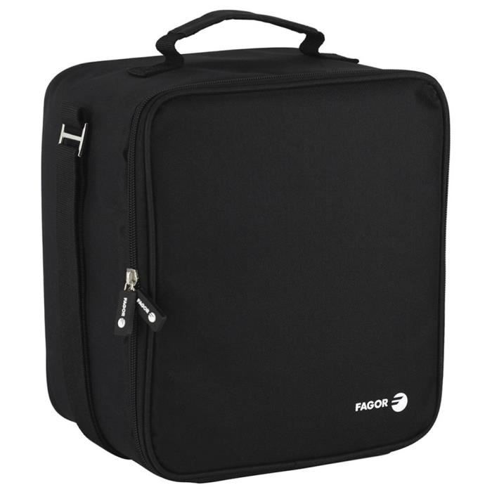 Sac porte-aliments - FAGOR - Tappy Max - 20 x 14,5 x 26 cm - Isolateur chaud/froid - 2 récipients inclus