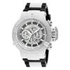 Invicta Subaqua Men's Quartz Watch, 50mm Case, Black/White Silicone and Plastic Strap, White Dial, 0924 [Officially Imported]
