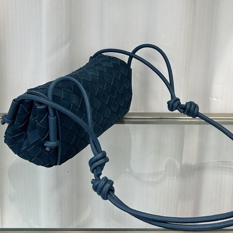 New Leather Cowhide Suede Woven Small Square Bag Tote Bag Pillow Bag Single Shoulder Crossbody Handbag Women's Bag