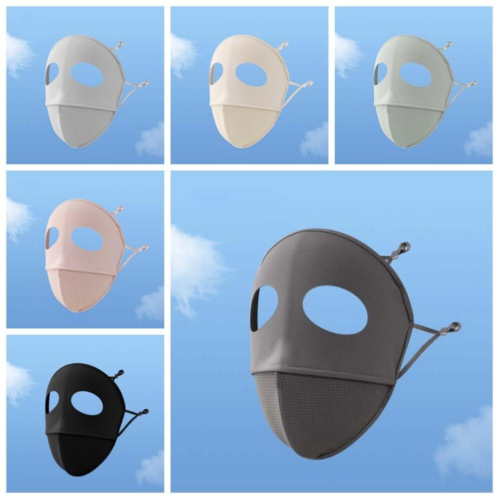Traceless Sunscreen Mask Breathable Face Sun Protection Face-Framing UV Protection Mask  Outdoor