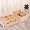 Paint Brush Storage Case Smooth Edge Burr Free Large Capacity Multiple Compartments Rectangular