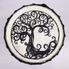 Djembe Drum Wide Top Tree of Life 18cm