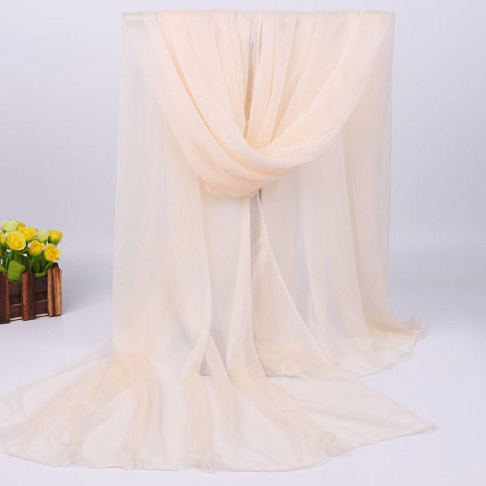 Soft Shawls Breathable Pashmina Summer Sheer Wrap for Women