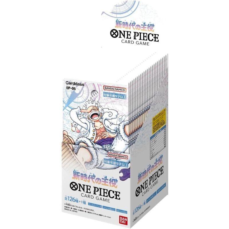 

BANDAI ONE PIECE Карточная игра Пробуждение новой эры OP-05 Booster BOX TCG ЯПОНИЯ 1 BOX