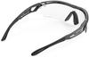 RUDYPROJECT Sports Sunglasses for Road and TRALYX Frame with Impact X2 Photochromic Black Lenses 29 Lens Temple Cycling, Bike, Triathlon, Running.