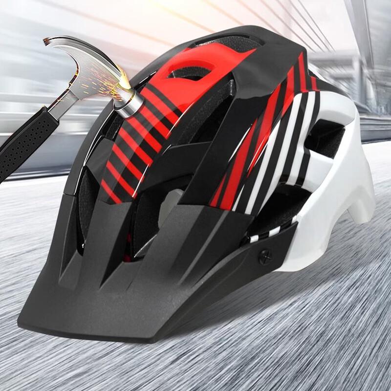 DEVIATE Adult Integrated Cycling Helmet with Large Brim