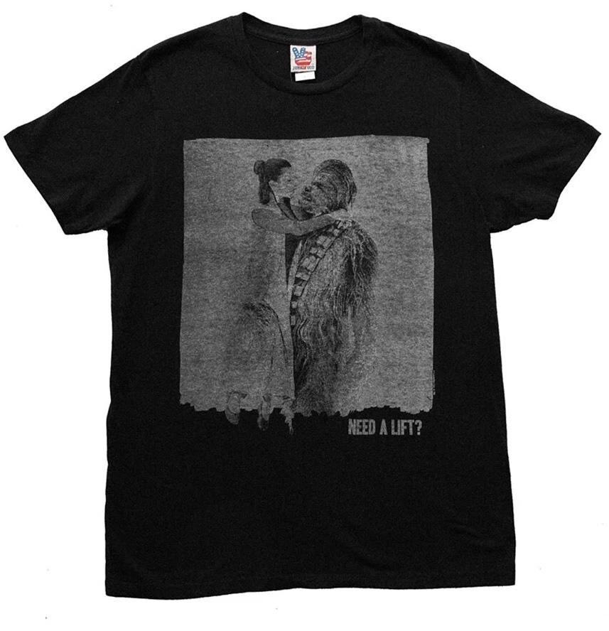 Star Wars: Need A Lift? Junk Food 100% Cotton T-shirt Mens Tees Top -Unisex Adult S - NEW! M